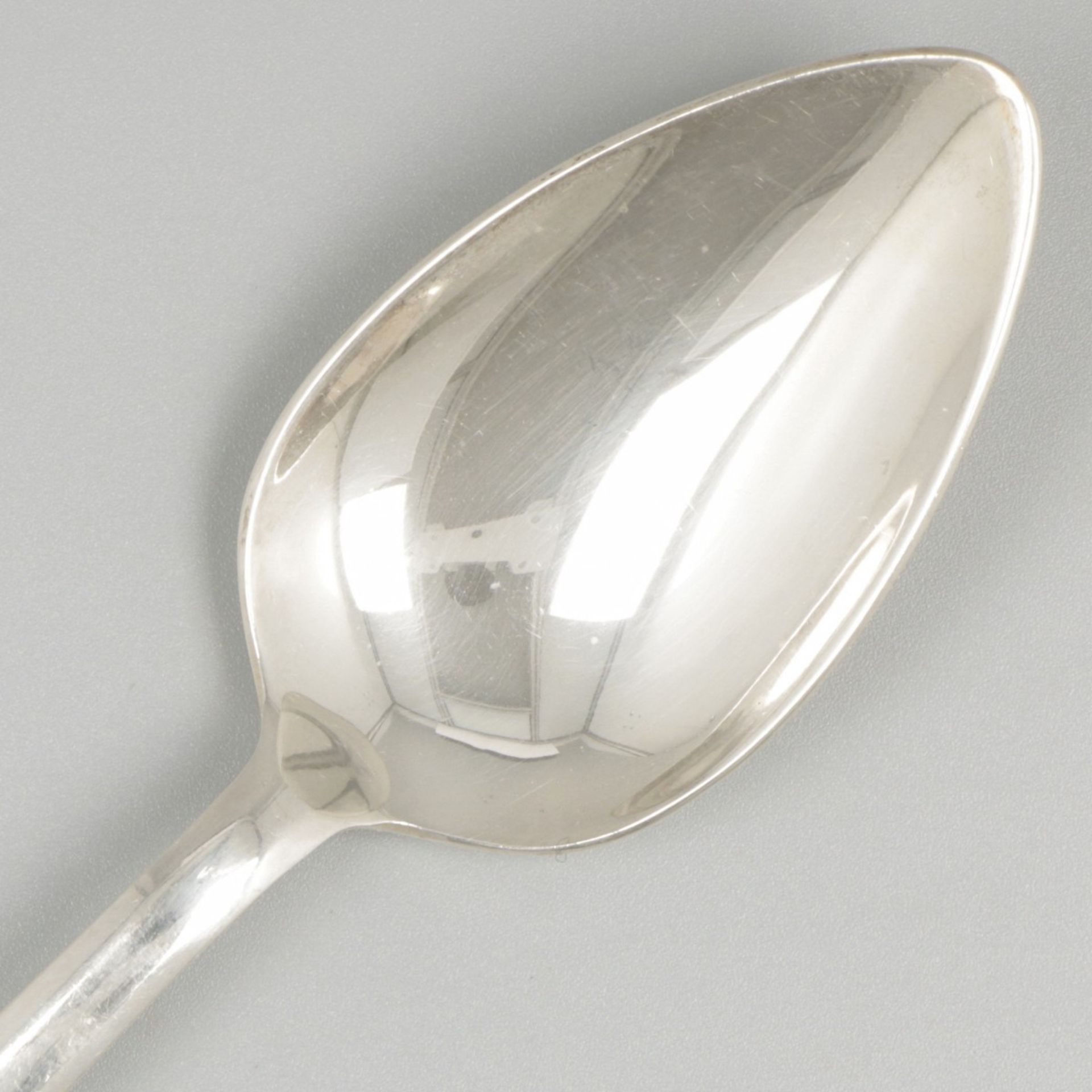 6-piece set of spoons ''Haags Lofje'' silver. - Image 3 of 6