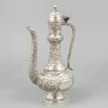 Persian coffee pot silver.