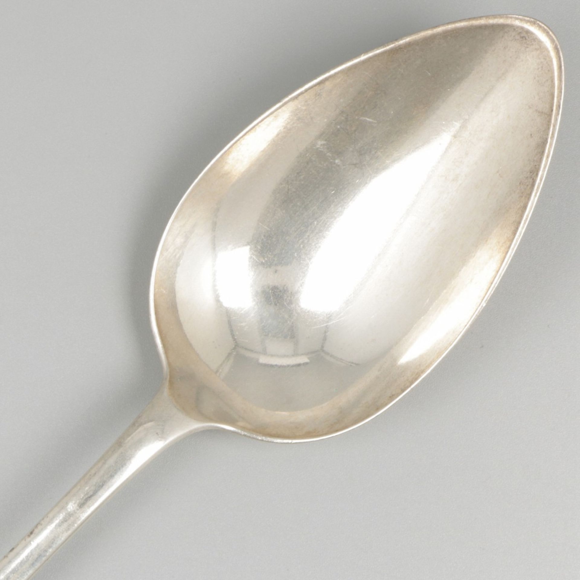 Salad servers ''Haags Lofje'' silver. - Image 7 of 9