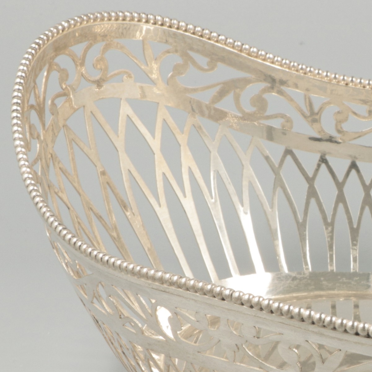 Bread basket silver. - Image 2 of 6