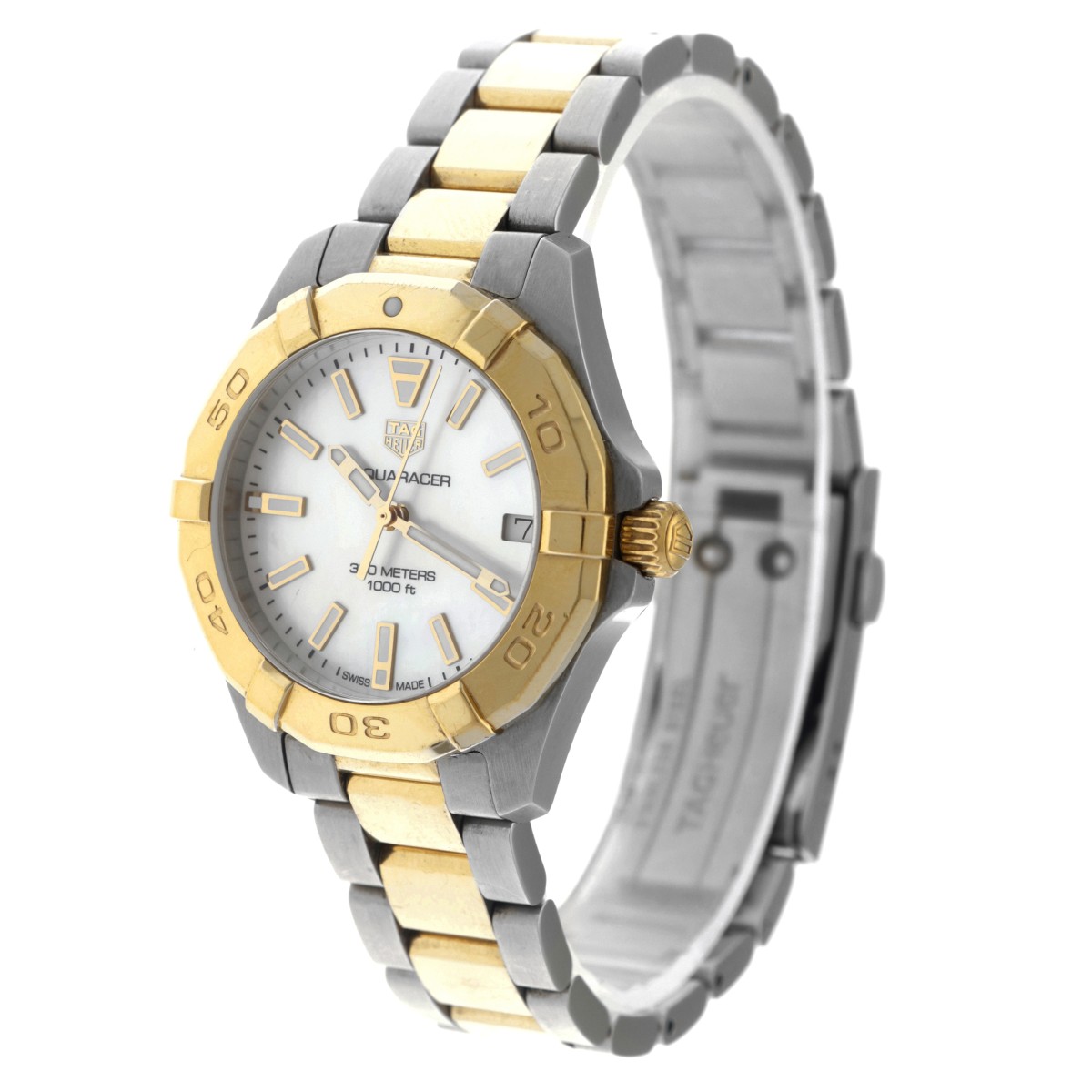 Tag Heuer Aquaracer Lady Mother of Pearl WBD1320 - Ladies watch - 2020. - Image 2 of 6