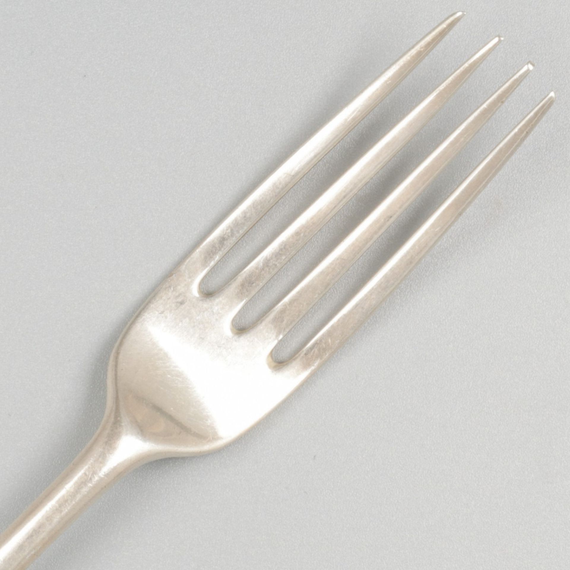 6-piece set breakfast forks silver. - Image 5 of 6