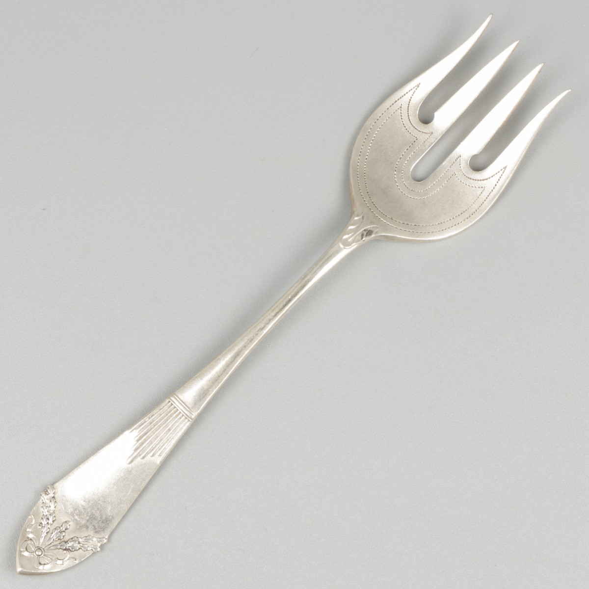 5-piece hors d'oeuvres set silver. - Image 6 of 9