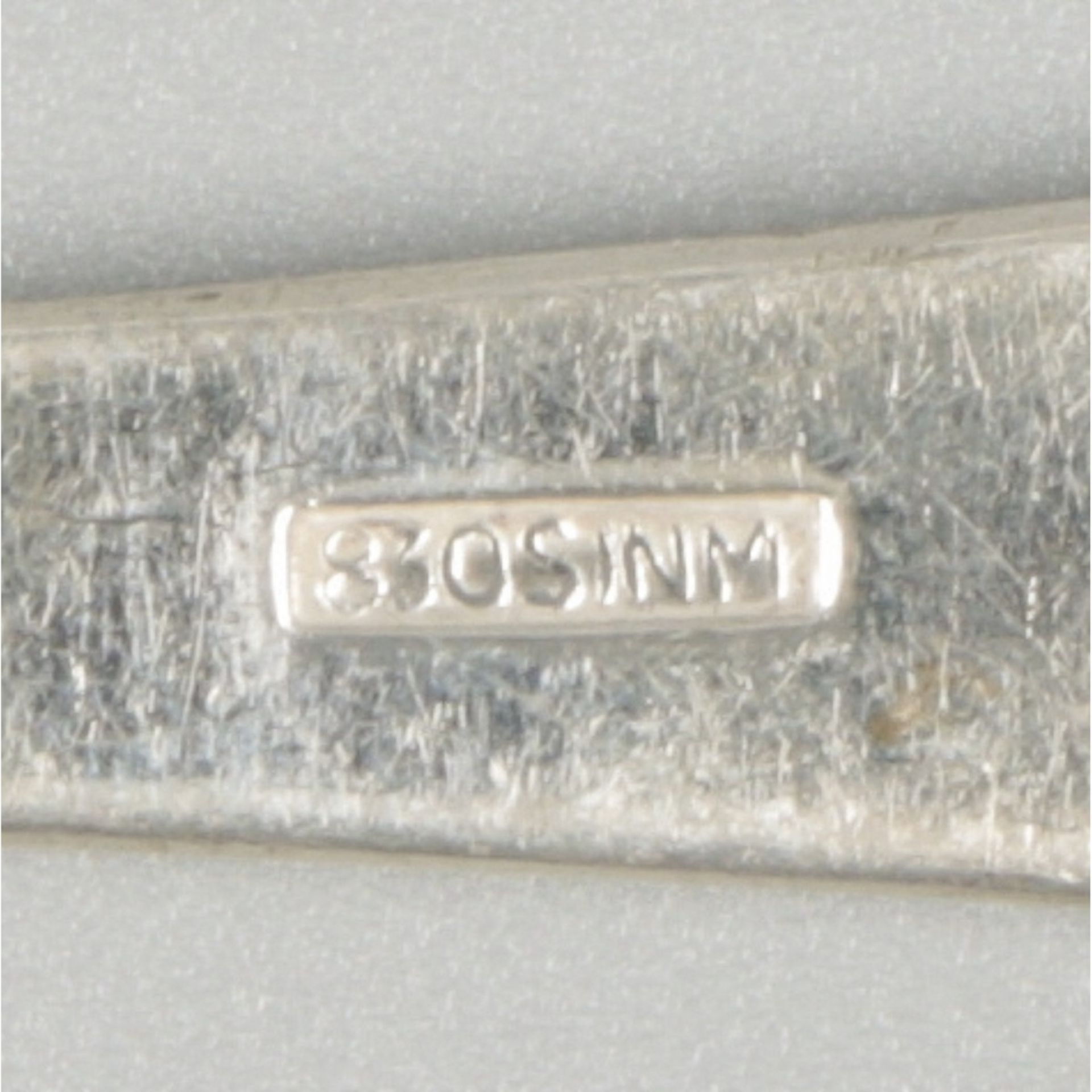 10-piece set dinner spoons (Lillehammer (Oppland), M. Østby) silver.
 - Image 7 of 9