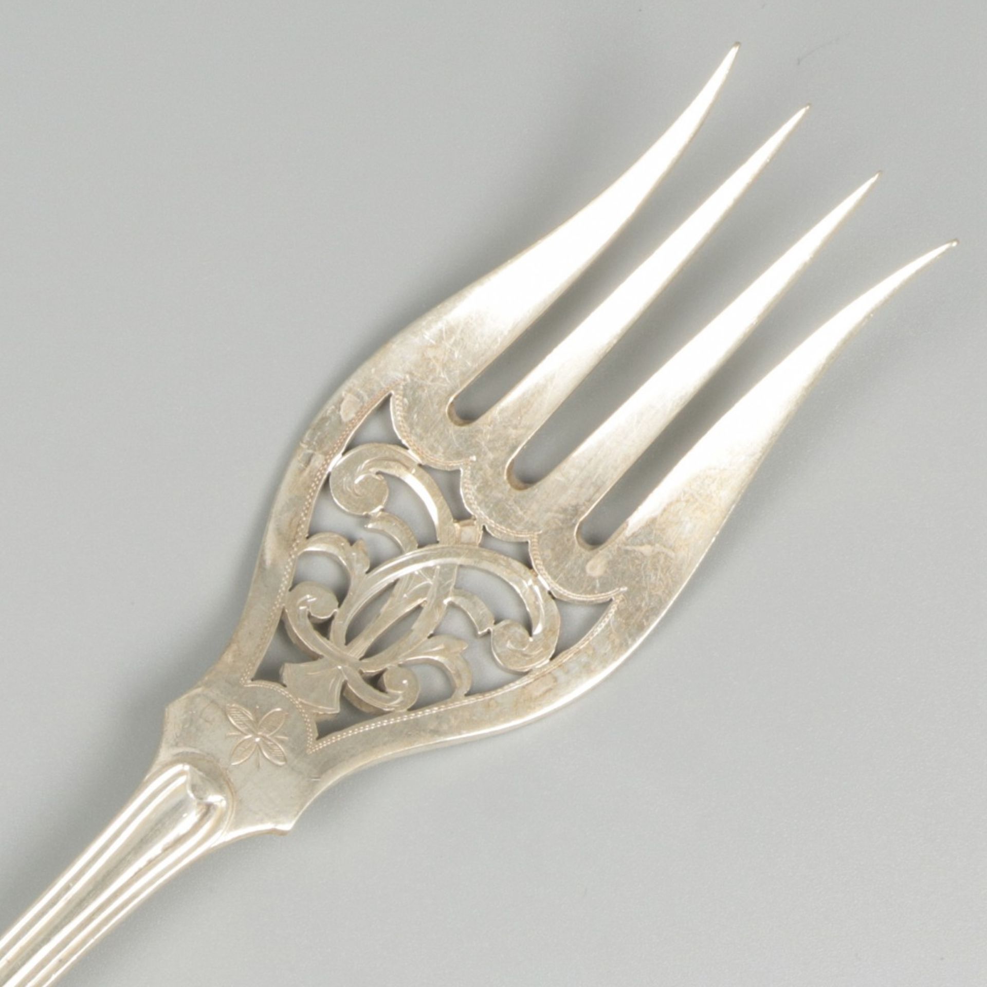 2-piece fish serving set silver. - Image 6 of 9