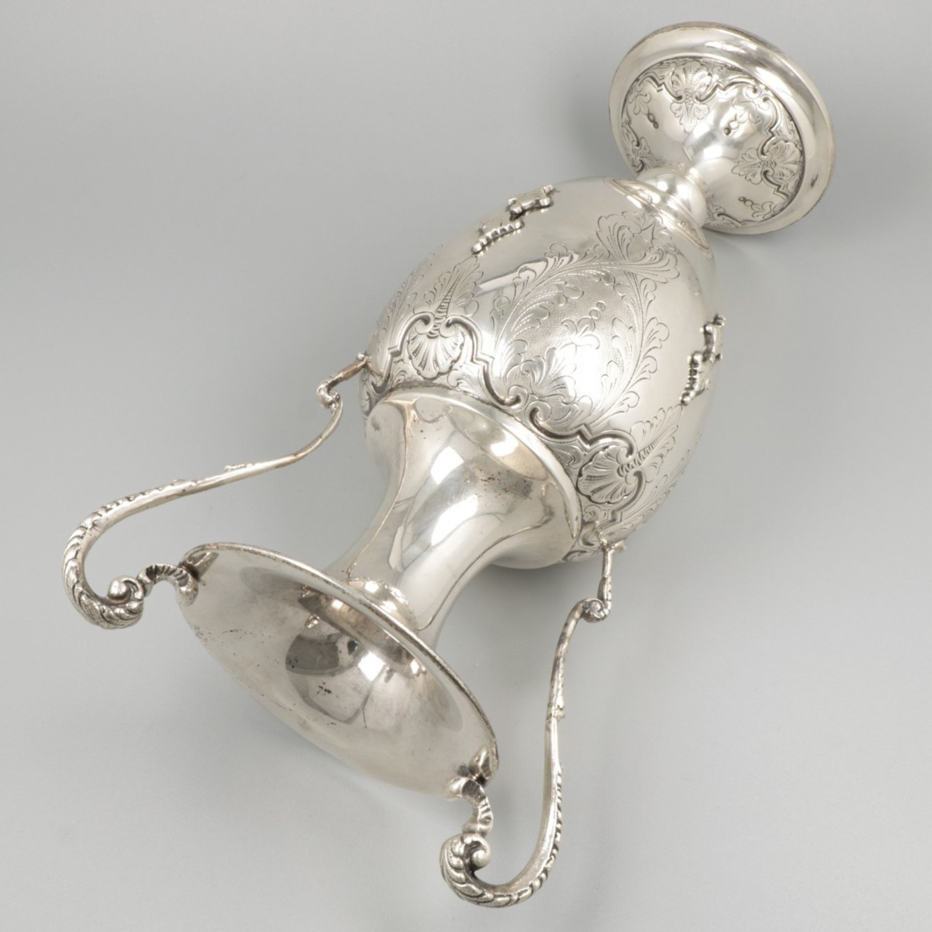 Showpiece vase silver. - Image 3 of 7