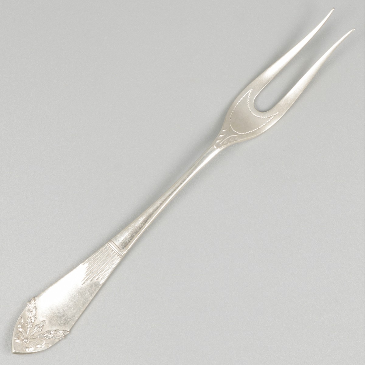 5-piece hors d'oeuvres set silver. - Image 5 of 9