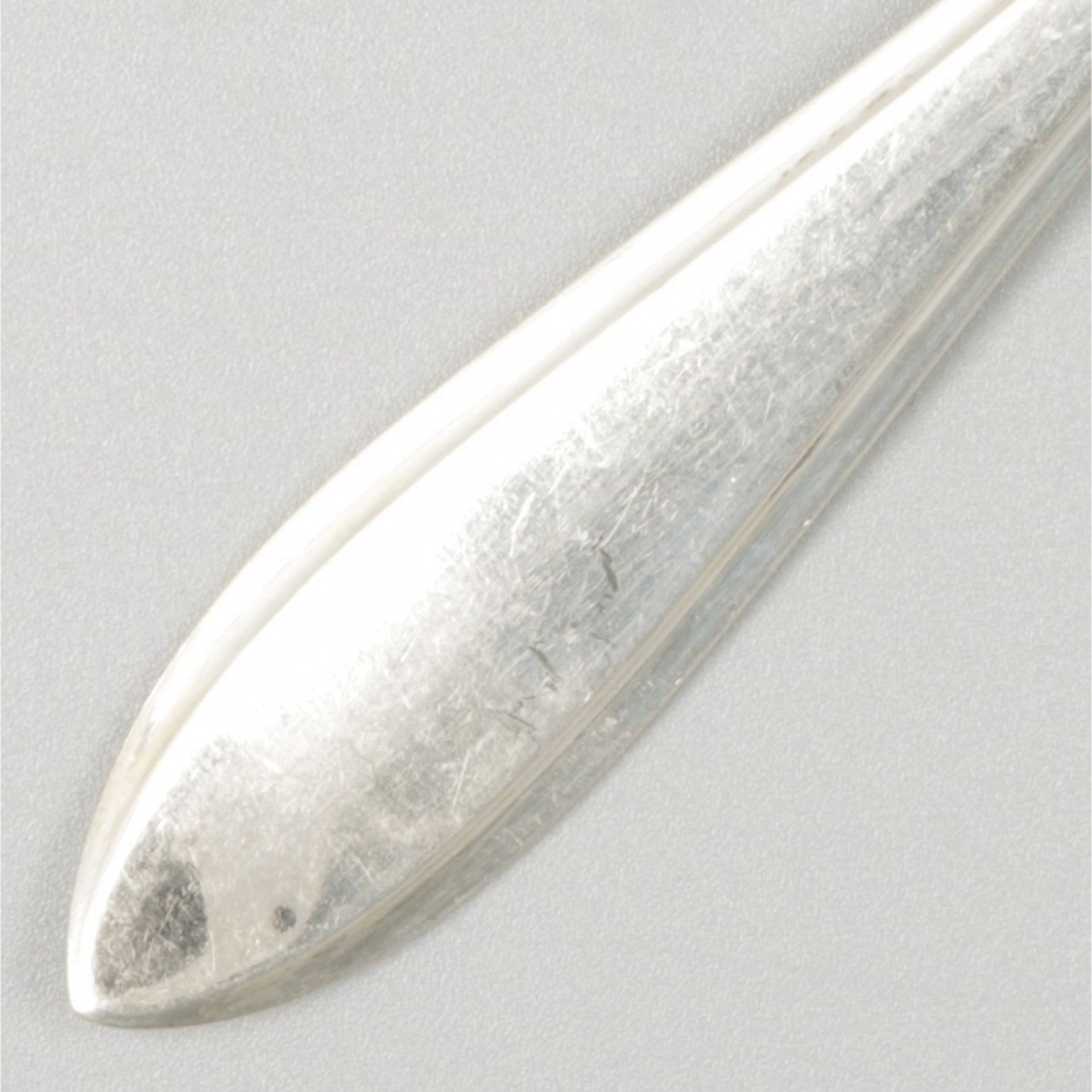 12-piece set of silver fish cutlery. - Image 8 of 9