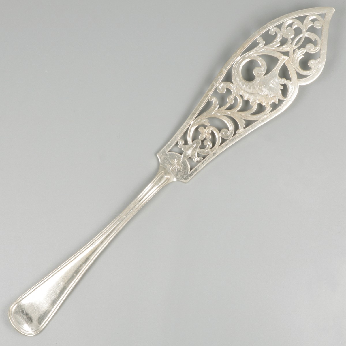 2-piece fish serving set silver. - Image 4 of 9
