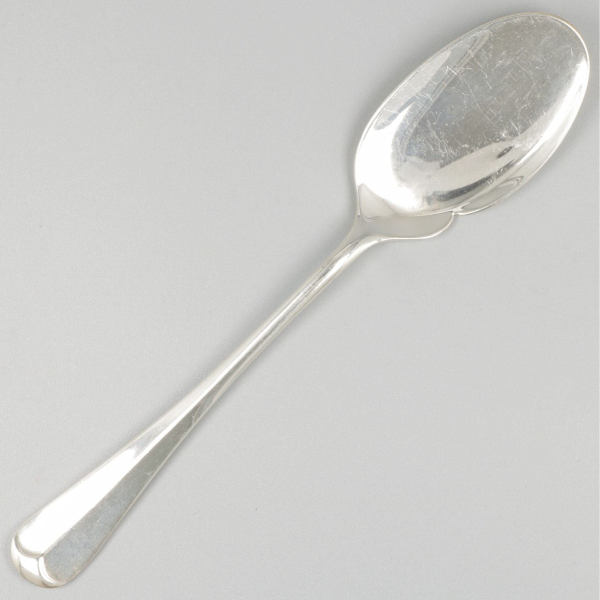 8-piece set of ice cream scoops silver. - Image 4 of 7