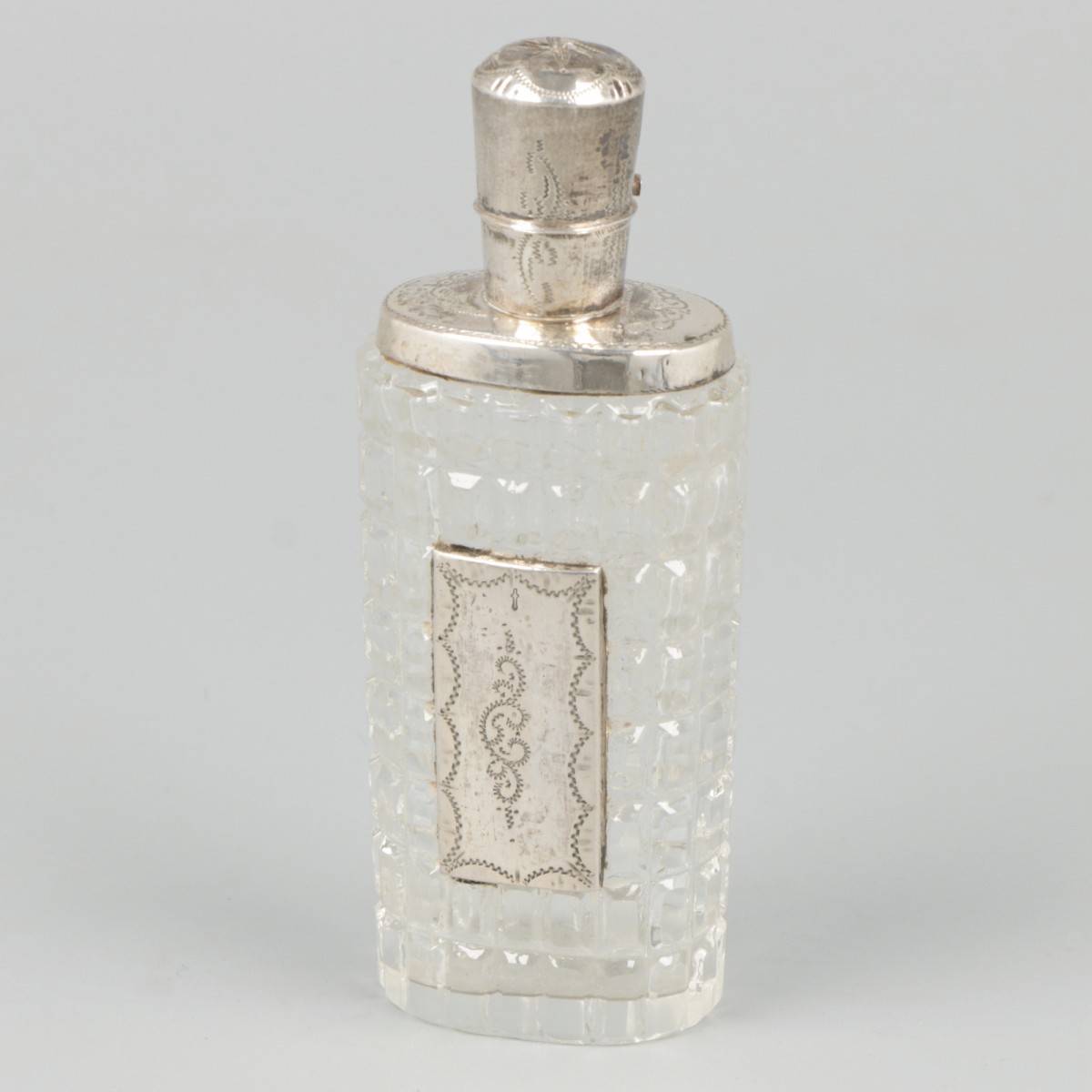 2-piece lot of perfume bottles silver. - Image 4 of 7