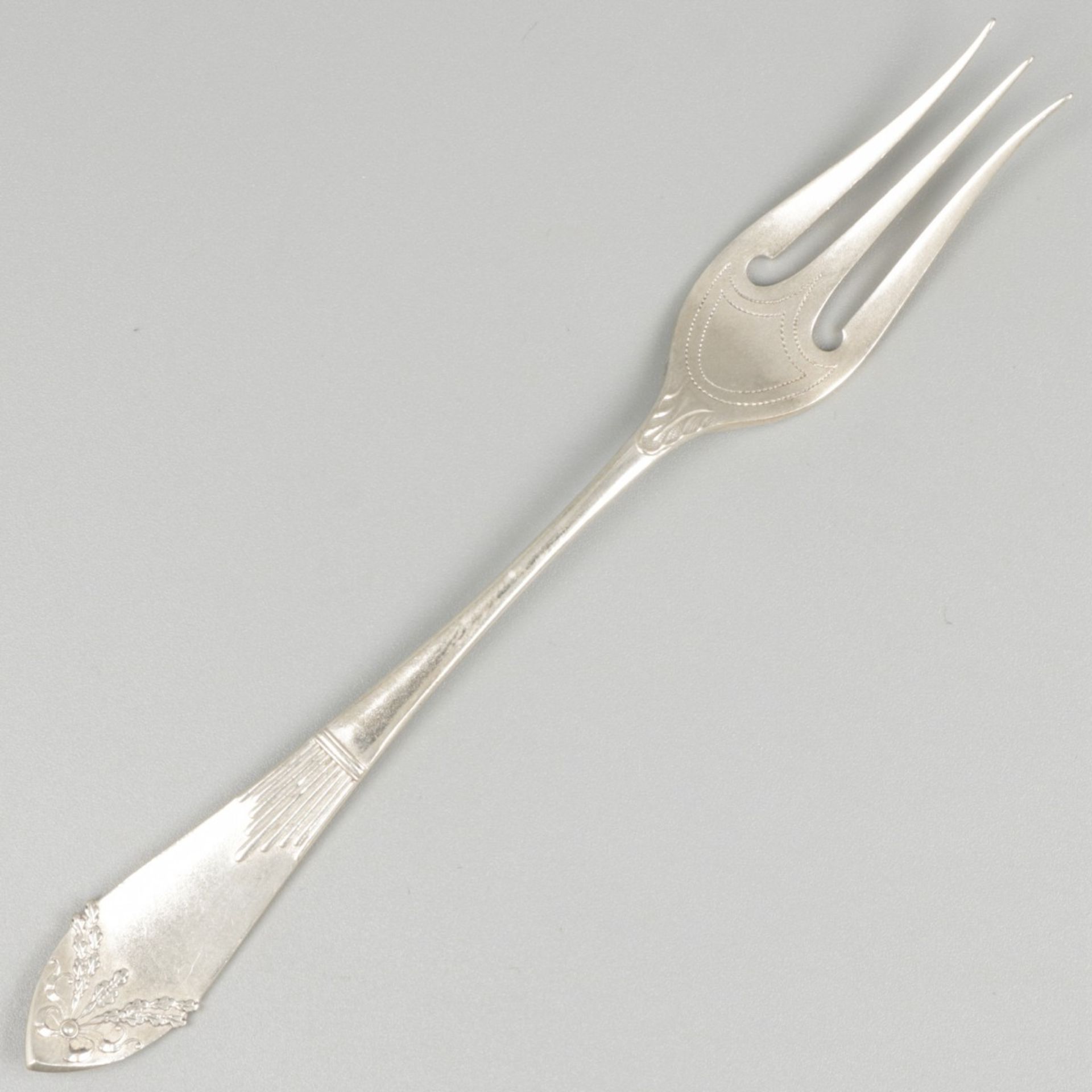 5-piece hors d'oeuvres set silver. - Image 4 of 9