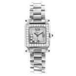 Chopard Happysport Square Diamond 27/8893-23 - Ladies watch