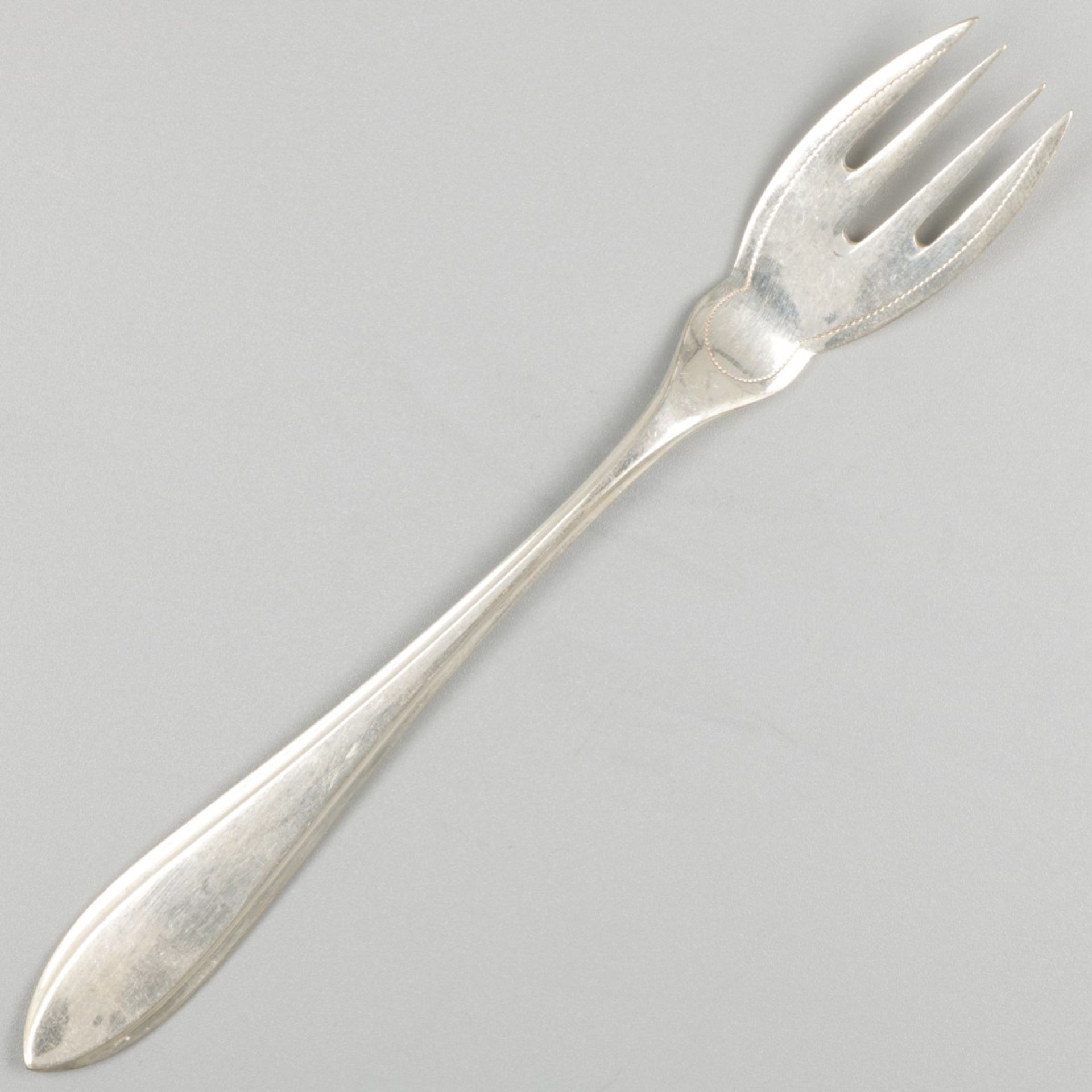 12-piece fish cutlery silver. - Image 3 of 9