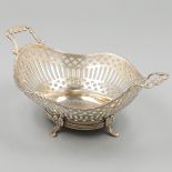 Silver bonbon basket.