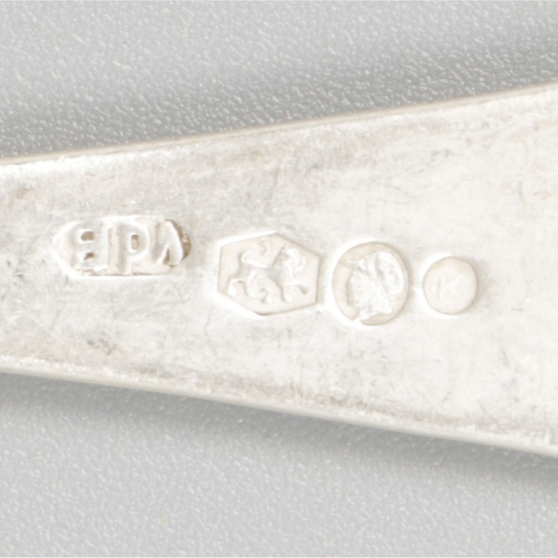 7-piece lot sugar scoops silver. - Image 7 of 9