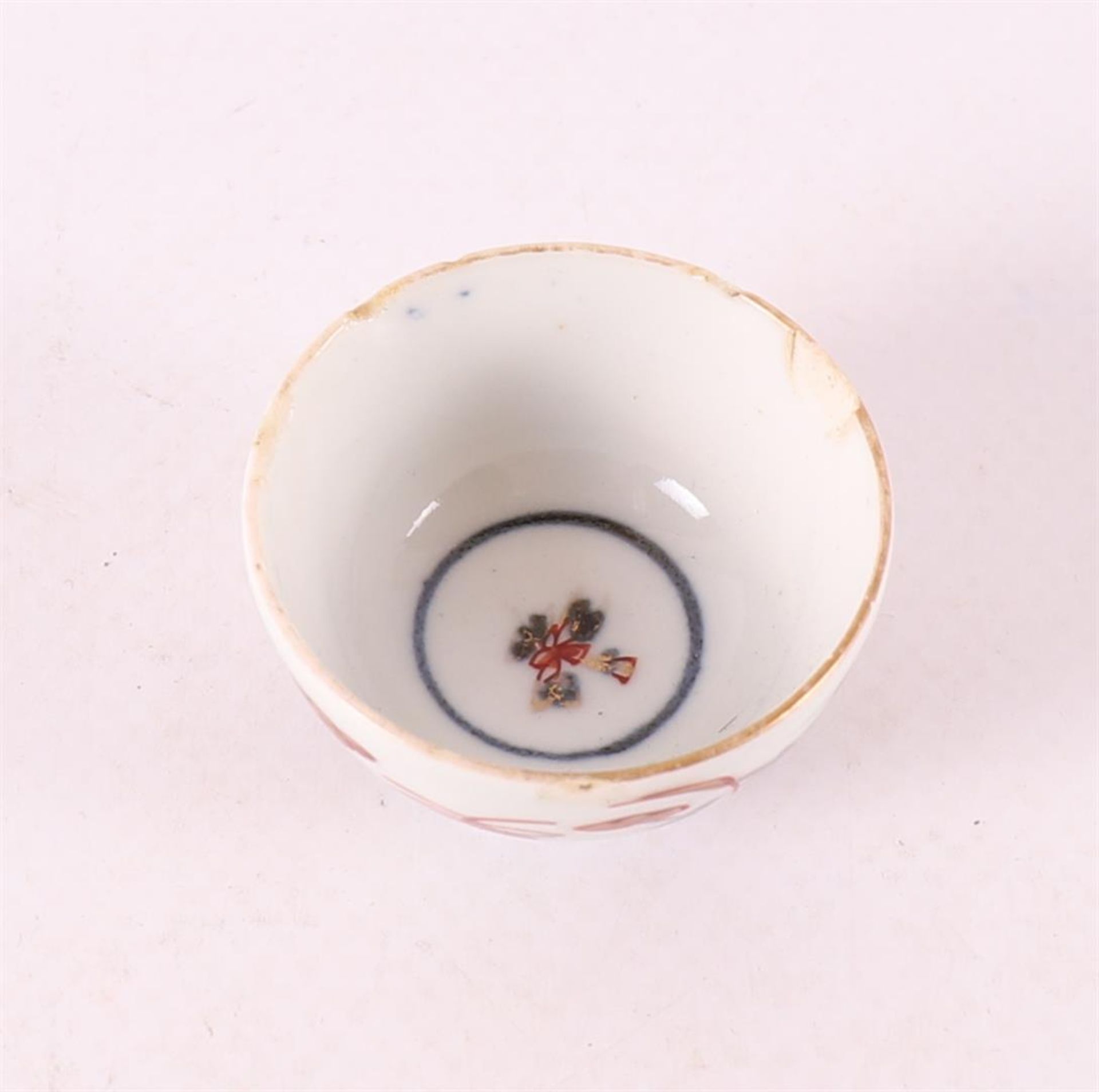 Three various porcelain Imari miniature bowls and saucers, Japan, Edo - Image 12 of 14