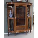 A three-door saloon cupboard, ca. 1905.