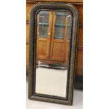 A mirror in profile frame, 19th century.