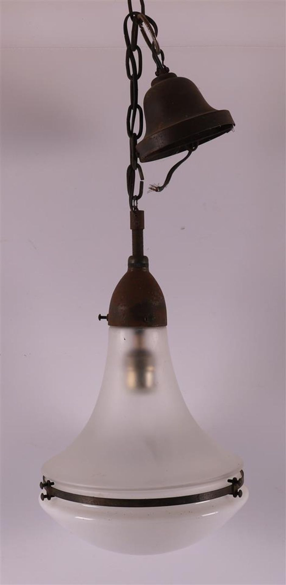 A 'Luzette' pendant lamp designed by Peter Behrens for Siemens, 20th century