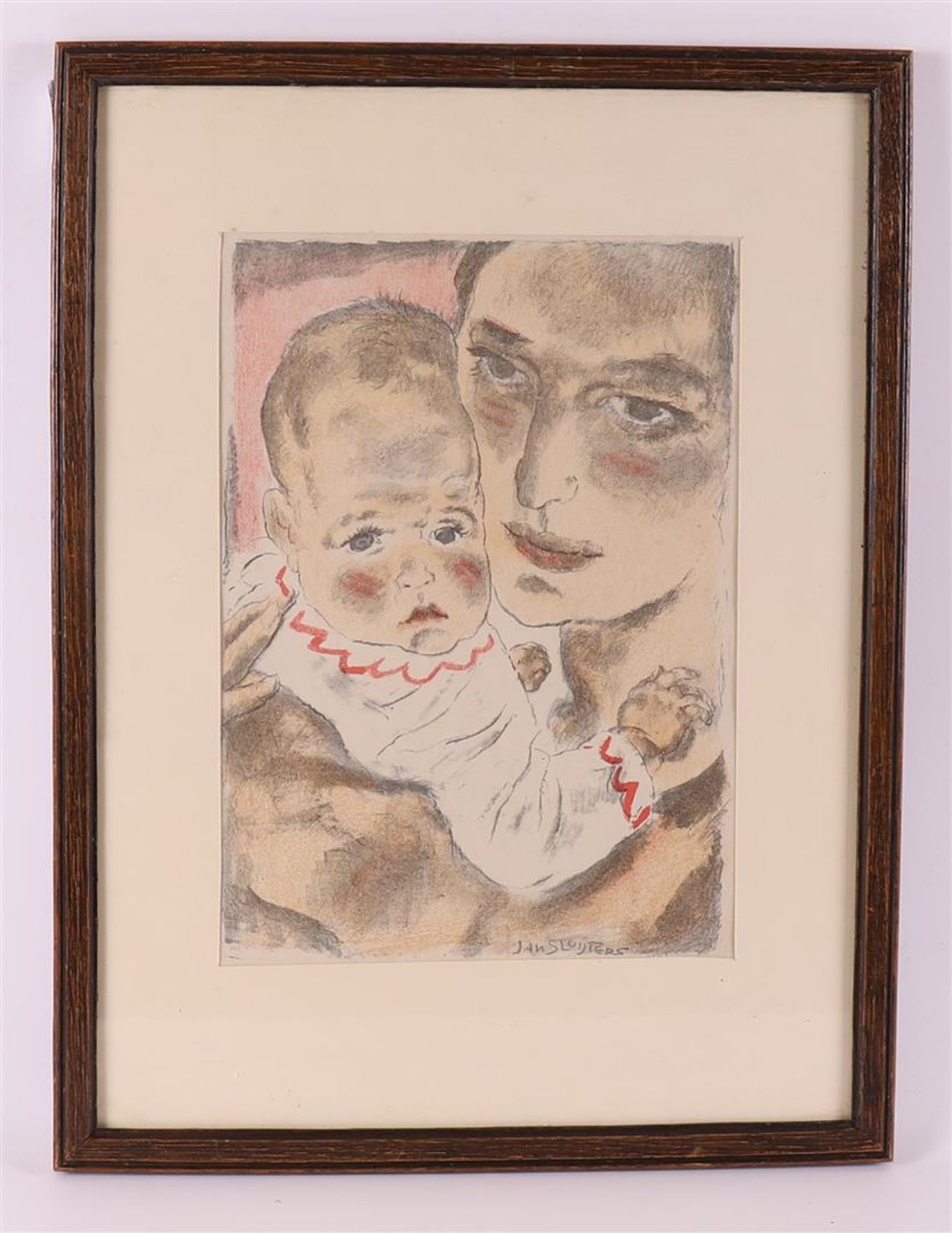 Sluijters, Johannes CB (Jan) (Den Bosch 1881-1957) 'Woman with child'