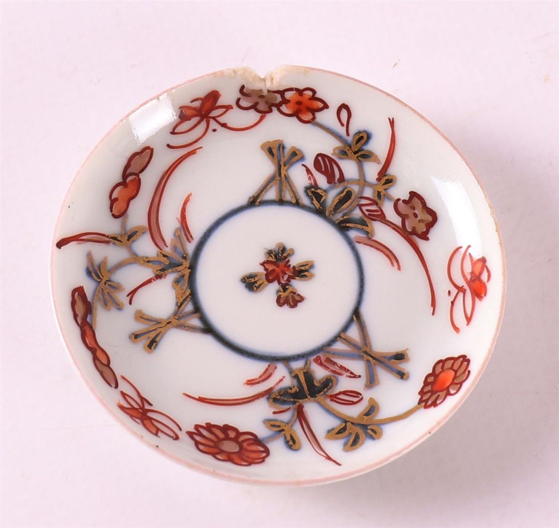 Three various porcelain Imari miniature bowls and saucers, Japan, Edo - Image 3 of 14