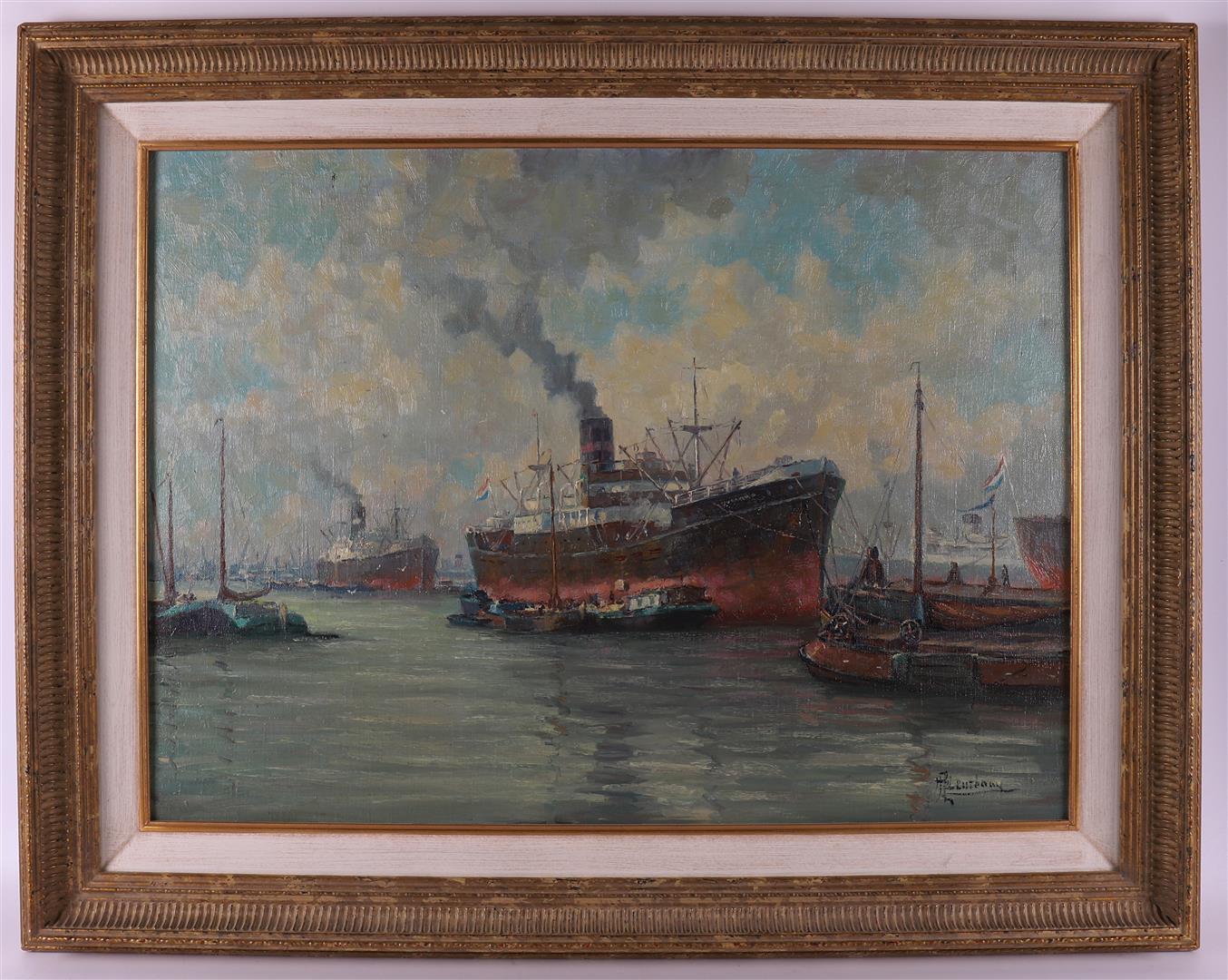 Fleurbaaij, Hendrik (Vlissingen 1896- 1975 Voorburg) 'Port view'