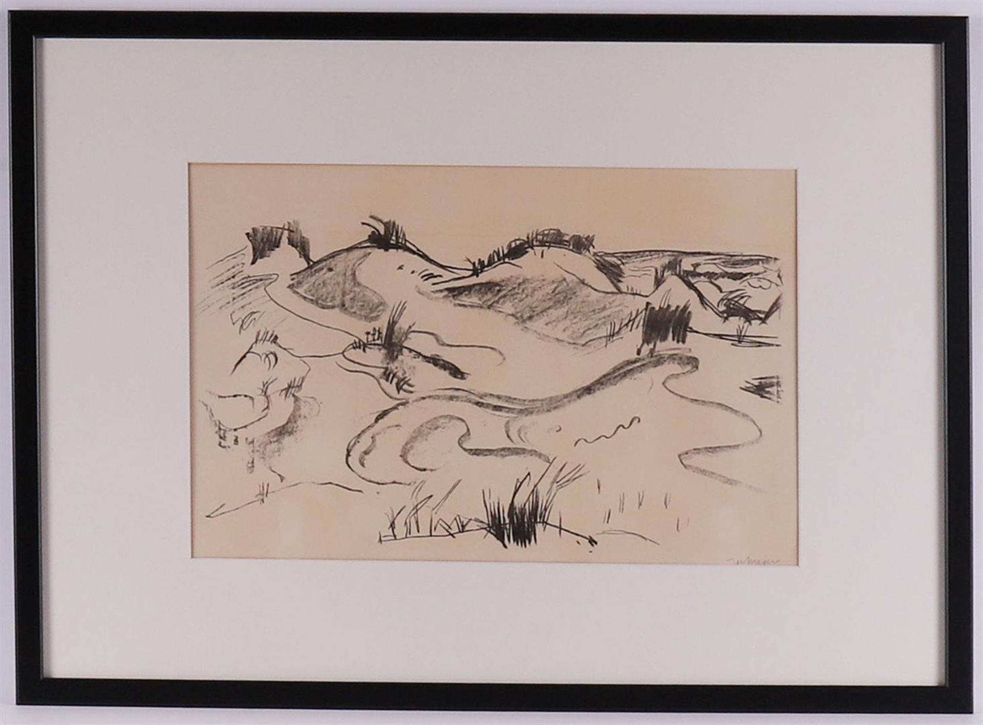 Wiegers, Jan (Oldenhove 1893 A'dam-1959) 'Dune landscape',