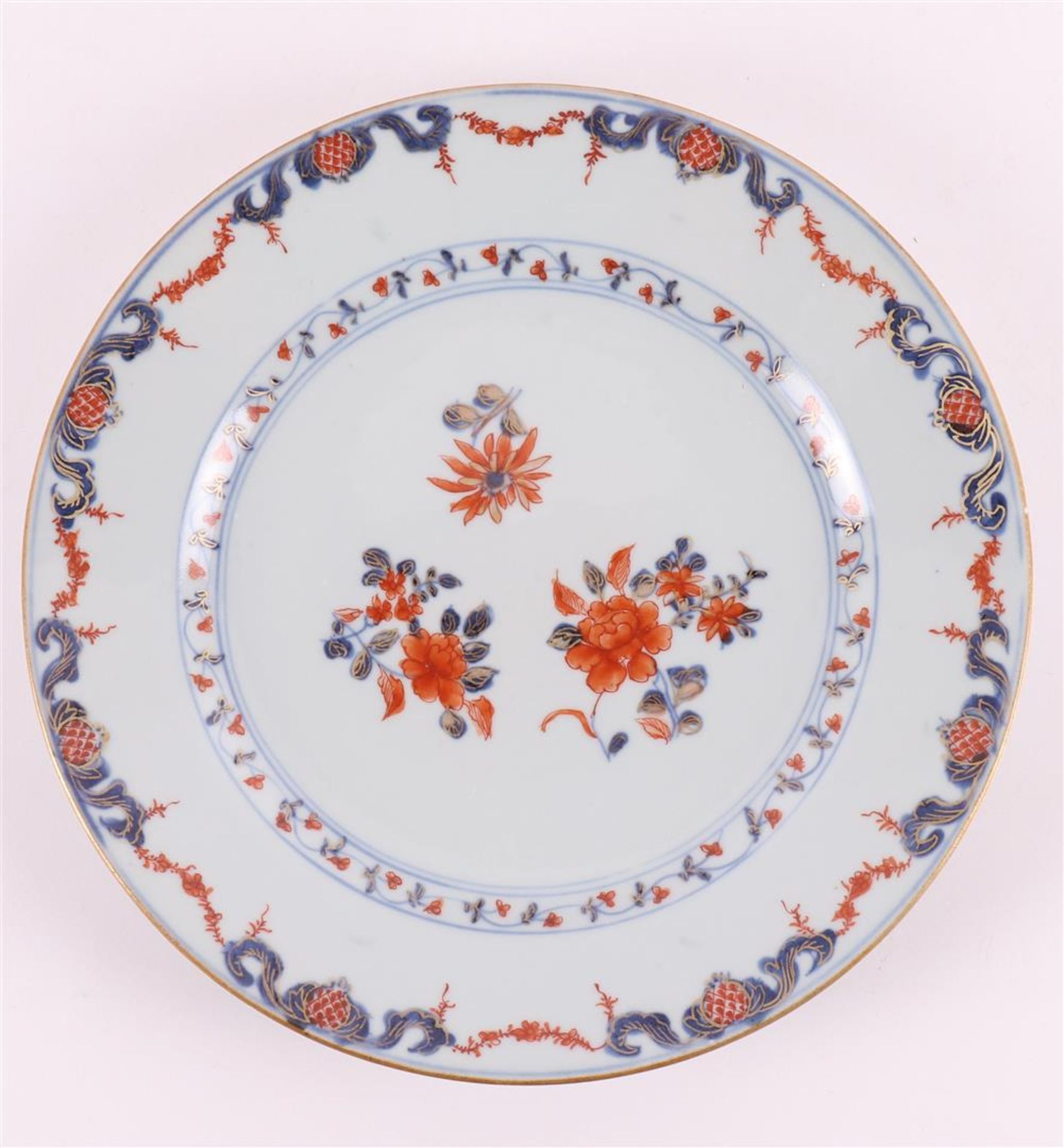 A set of seven Chinese Imari plates, China, Qianlong, 18th C. - Image 18 of 20