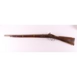 A single-barreled percussion shotgun, Moore 1797.