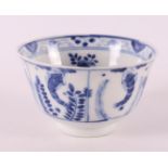 A blue and white porcelain bowl, China, 19th century.