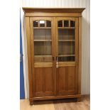 A two-door bookcase, ca. 1920.