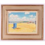 Elzer, Ruurd (Sneek 1915 - 1995 Groningen) 'Beach view',