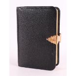 A bible/psalm book 'The Old Testament' in leather binding and gold clasp