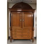 A two-door cabinet, Northern Netherlands, early 19th century.