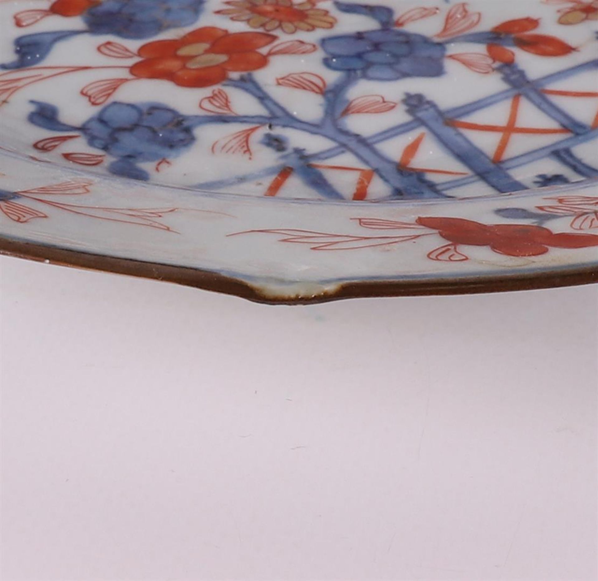 A series of six porcelain Chinese Imari plates, China, Kangxi, around 1700. - Bild 4 aus 13