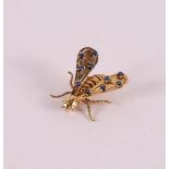 An 18 kt gold brooch in the shape of a fly, Chaumet.