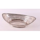 A pierced second grade 835/1000 silver bread basket with fillet edge, 1933