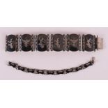 A Sterling silver bracelet. Indonesia 20th century.