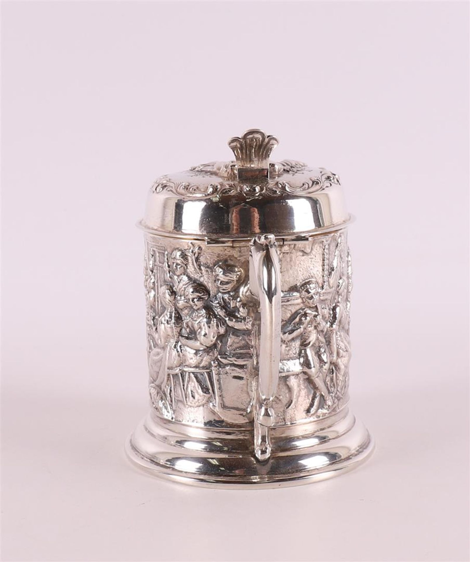 A second grade silver beer mug. - Image 3 of 6