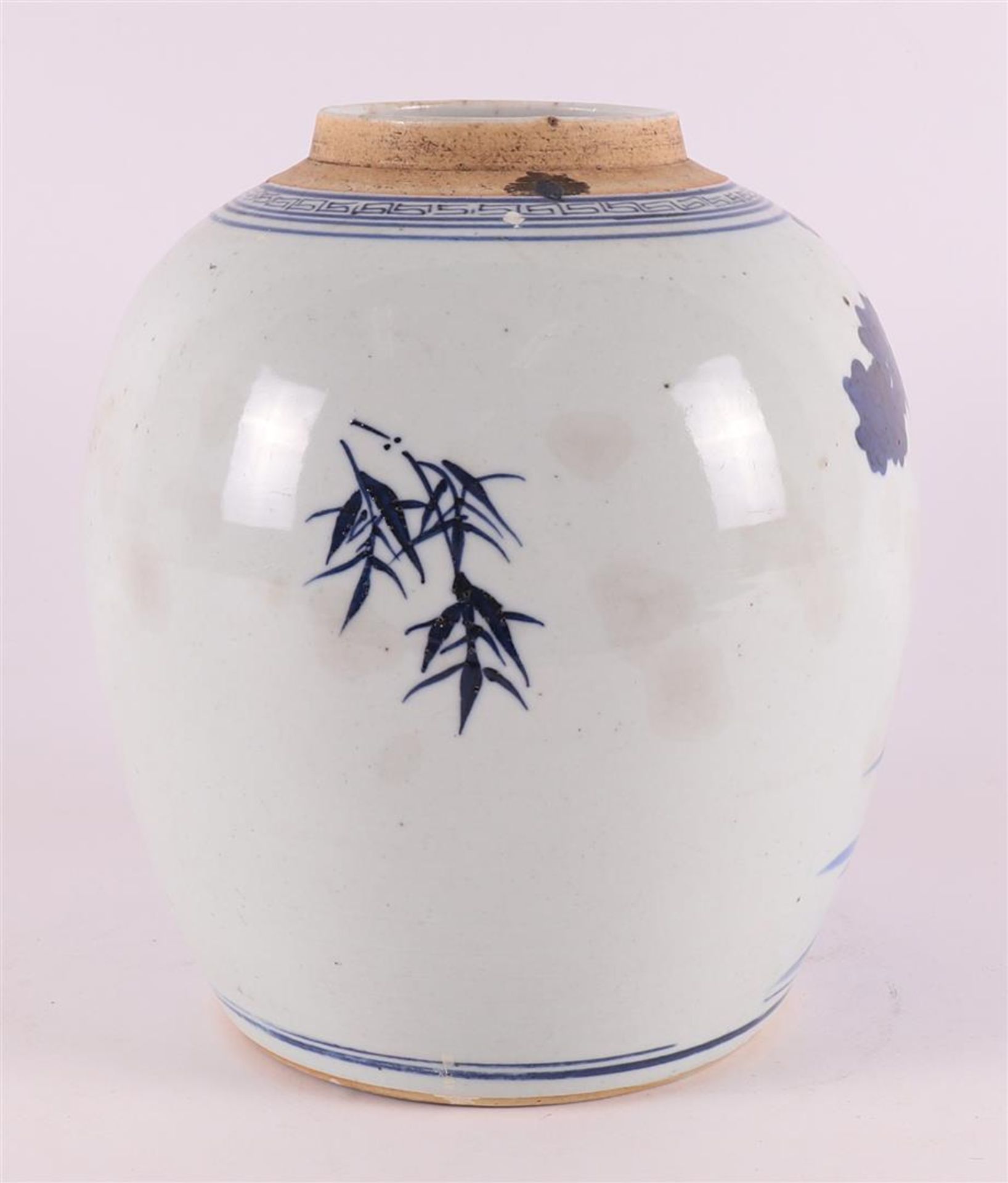 A blue/white porcelain ginger jar, China, 1st half 19th century. - Bild 3 aus 6