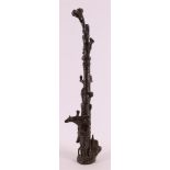 A brown patinated bronze sculpture, modern/contemporary 20th century.