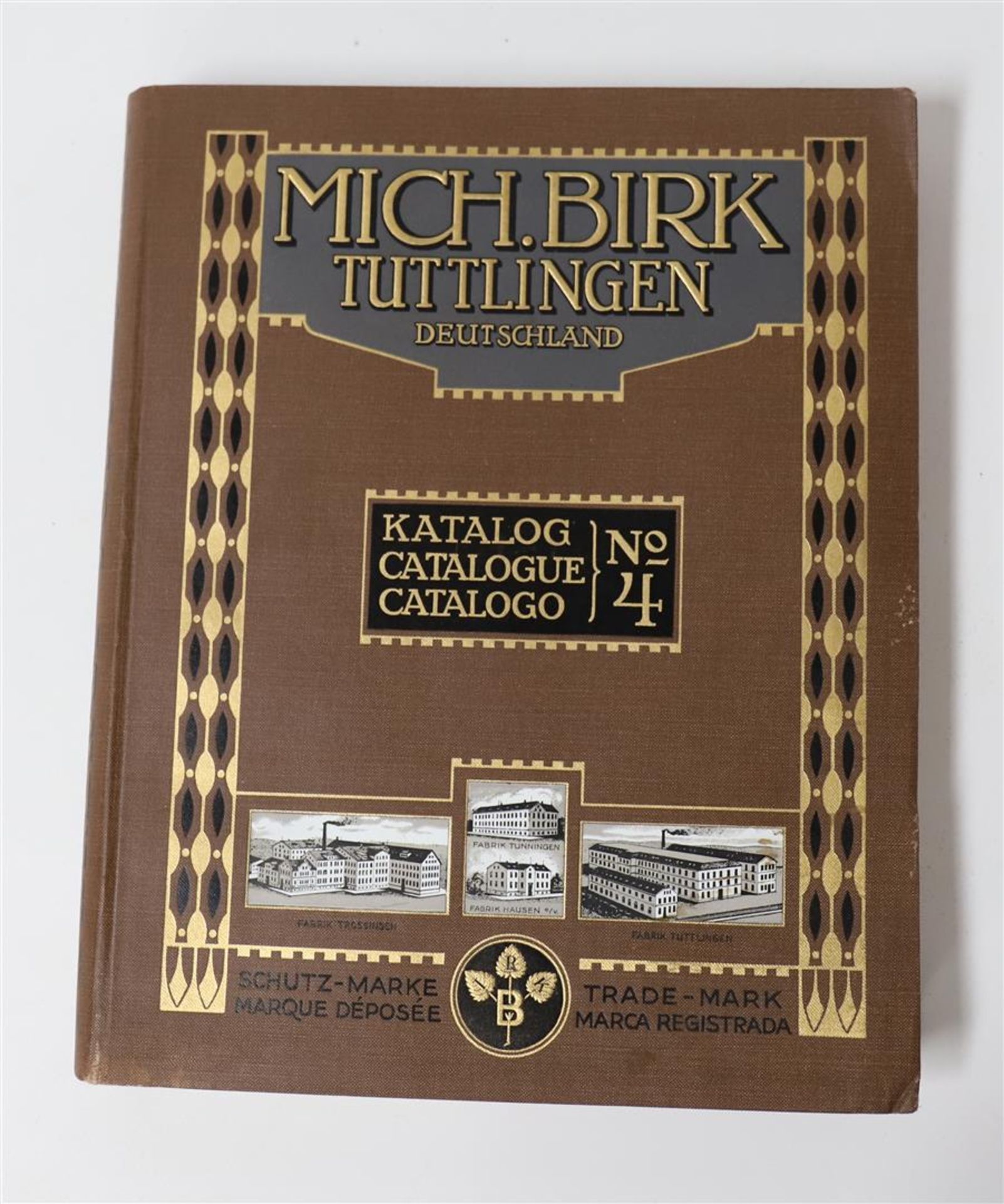 Michael Birk, Tuttlingen, Katalog Nr. 4 over medizinisch pharmazeutische Geräte,