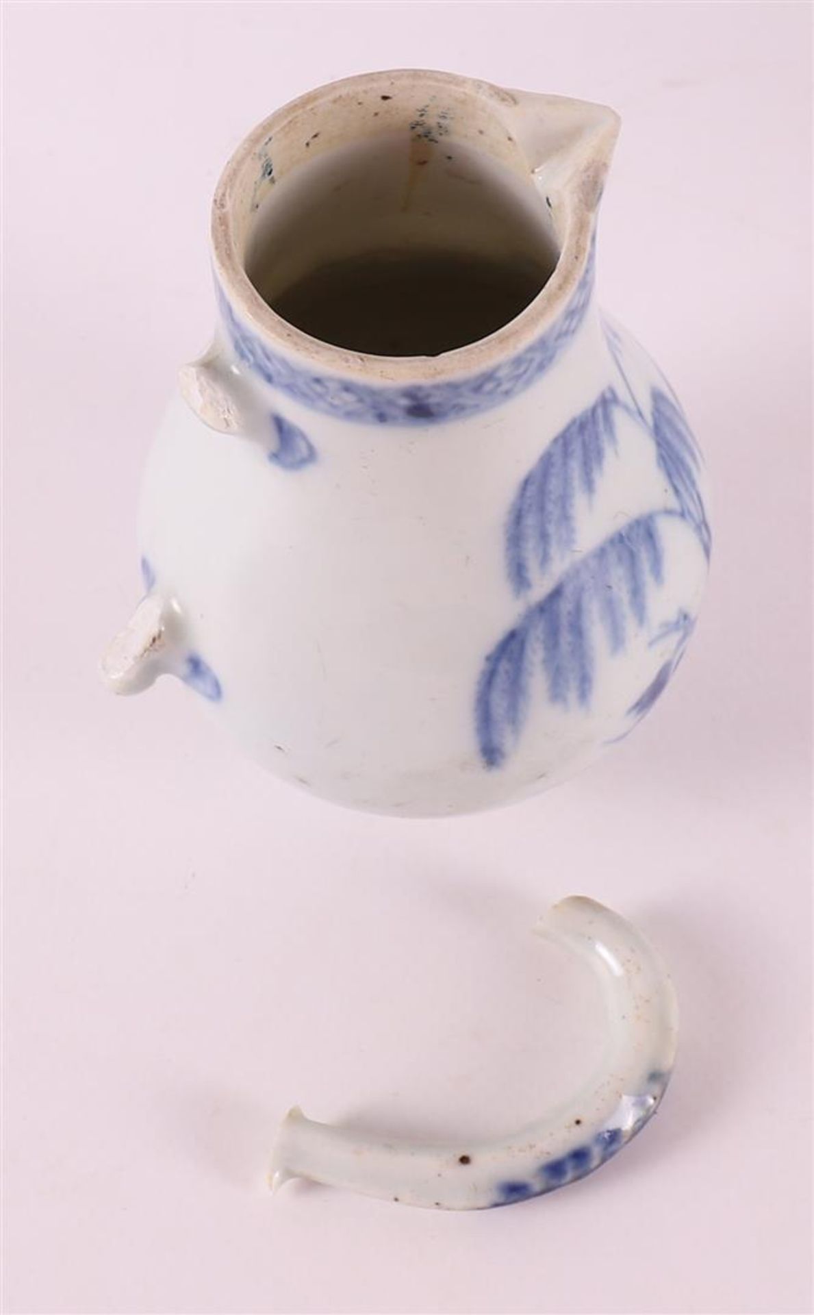 A lot of various blue/white porcelain, China, 18th/19th century. - Image 11 of 22