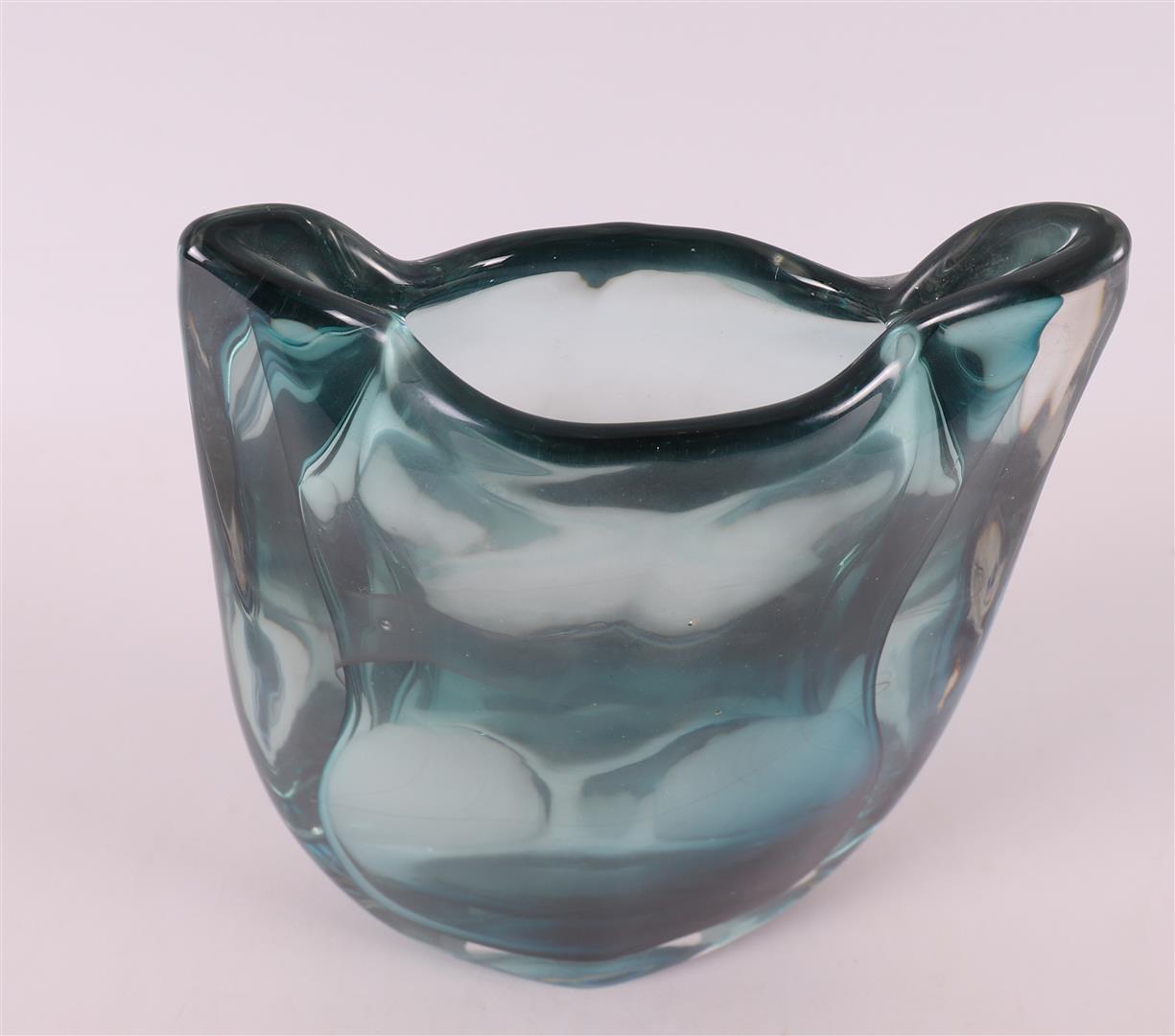 A thick-walled 'Unica' vase (AH 814), with a blue cast, design: Floris Meydam. - Image 3 of 4