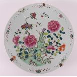 A porcelain famille rose dish, China 18th century.