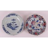 A contoured porcelain plate, China, Youngzheng, c. 1730.