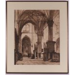 Bosboom, Johannes (1817-1891) 'Church interior St. Laurentiuskerk Alkmaar',