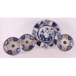 A Chinese Imari porcelain dish, China, Kangxi, early 18th century.