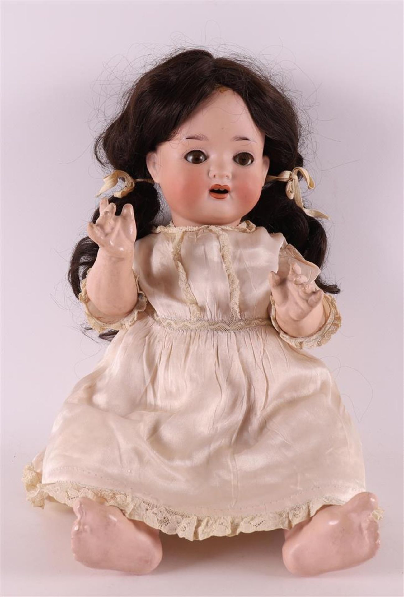 An articulated character doll, Germany, Porzellanfabrik Mengersgereuth 23, circa
